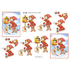 Jul Nissepige med post
